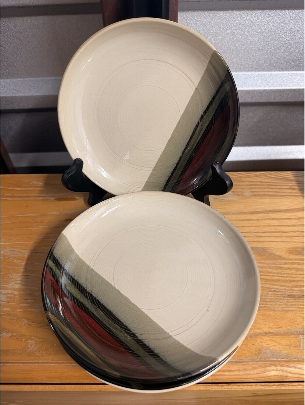 Lot Of 2 Sango Alpha White 6 3/4” Salad Dishes Plate *